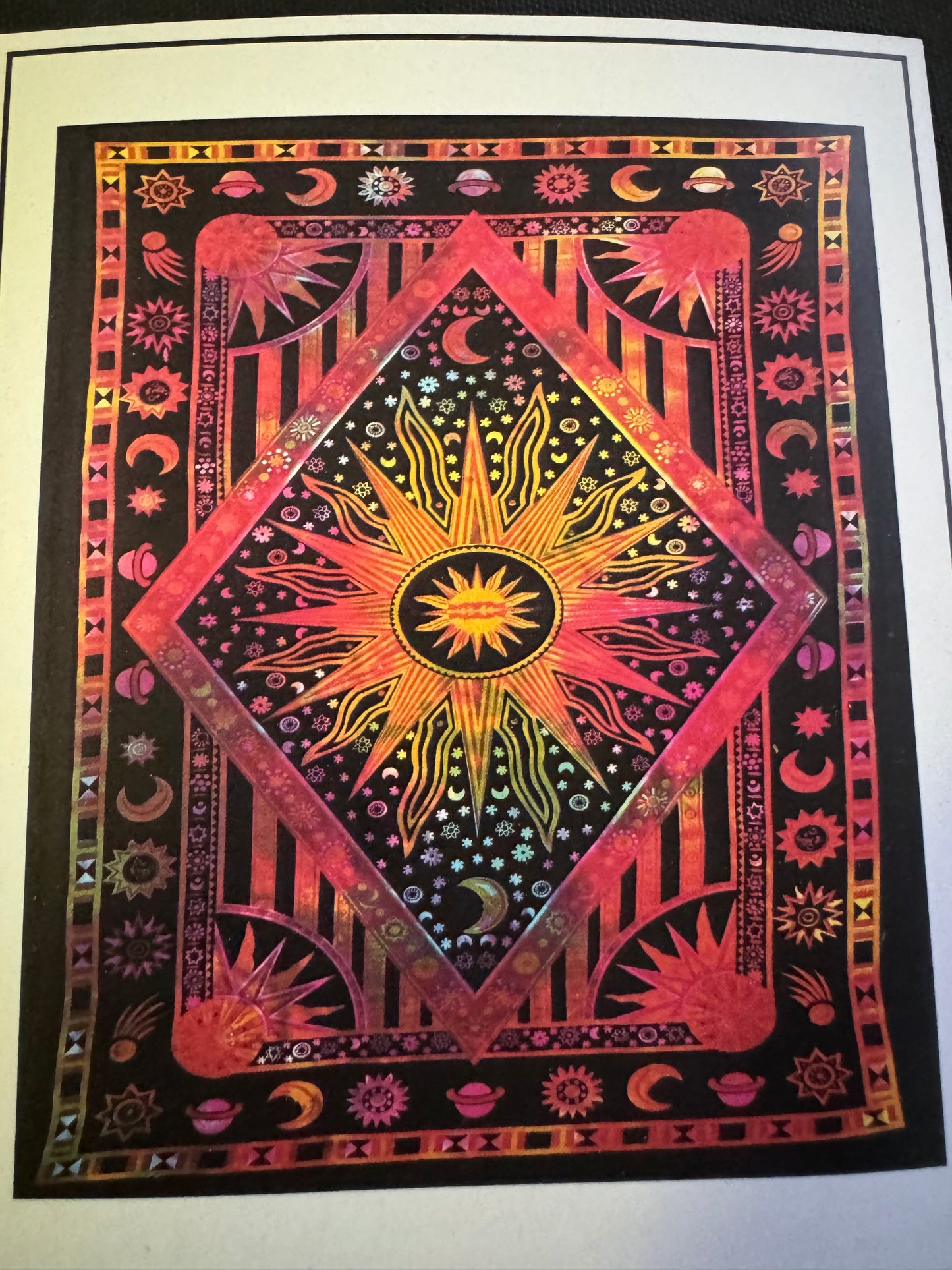 Tie Dye Sun Tapestry