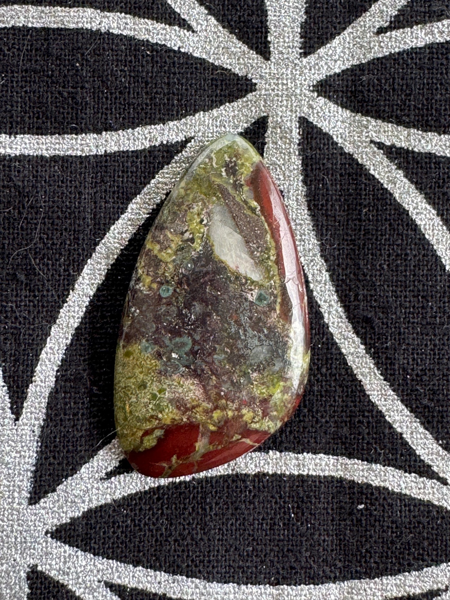 Dragon Bloodstone/DragonBlood Jasper Cabochons