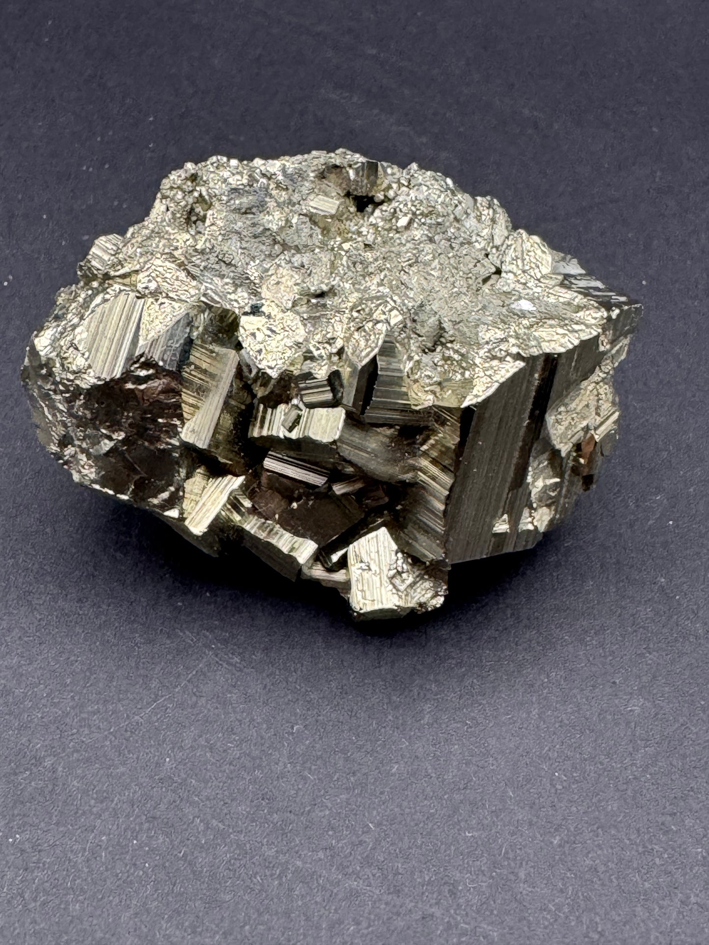 Pyrite Cubic Clusters