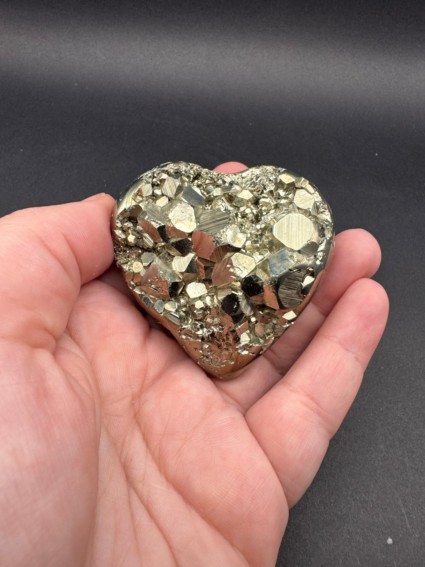 Peruvian Pyrite Heart