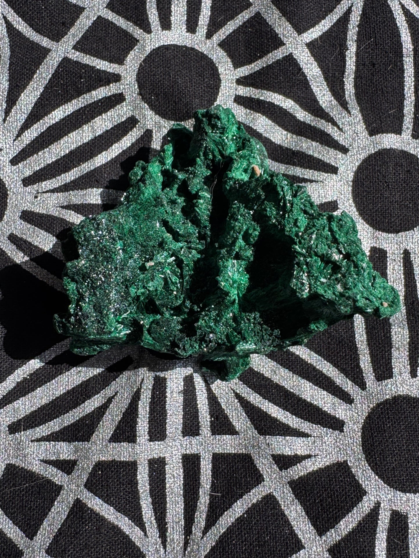 Fibrous Malachite
