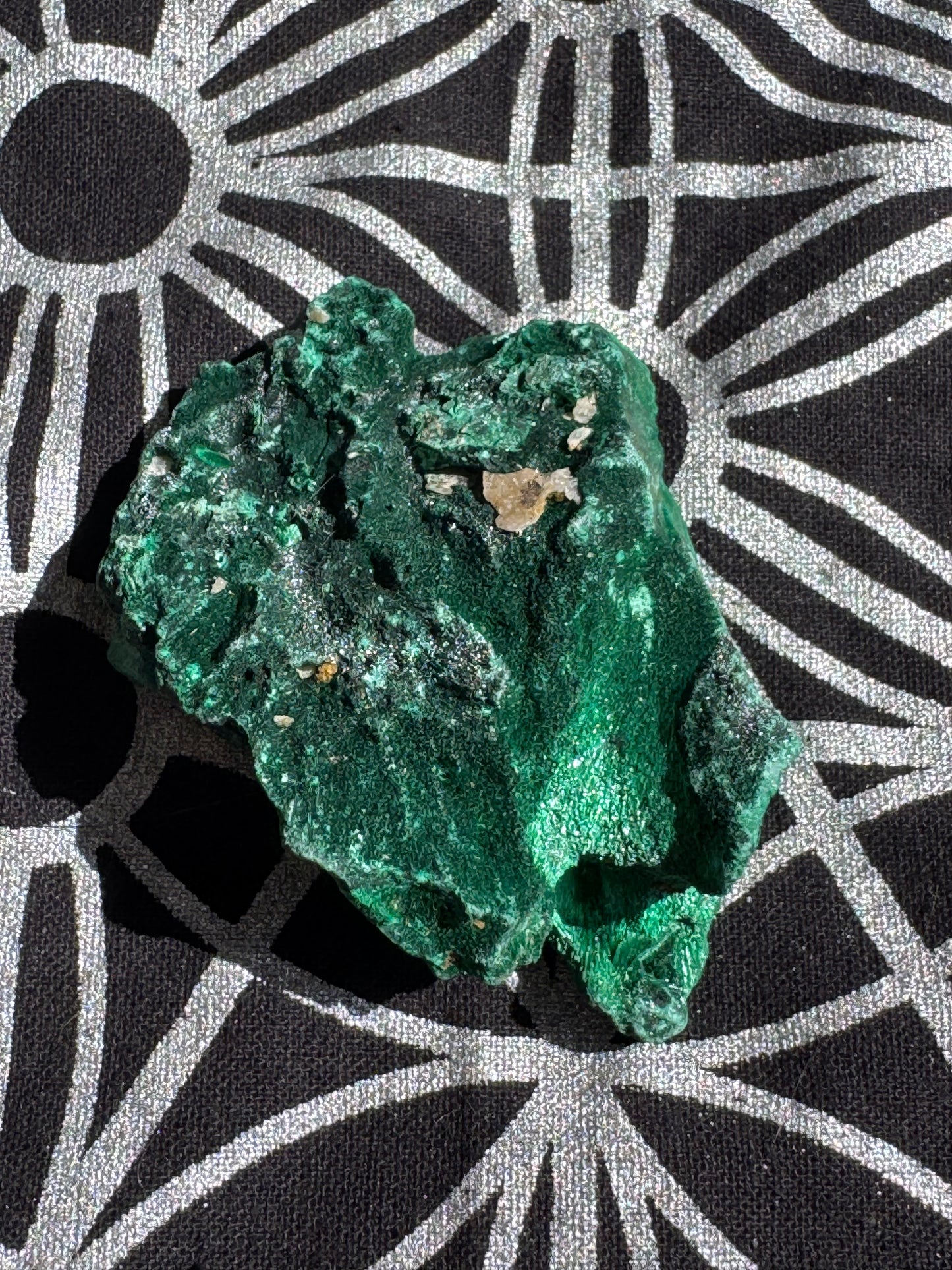Fibrous Malachite