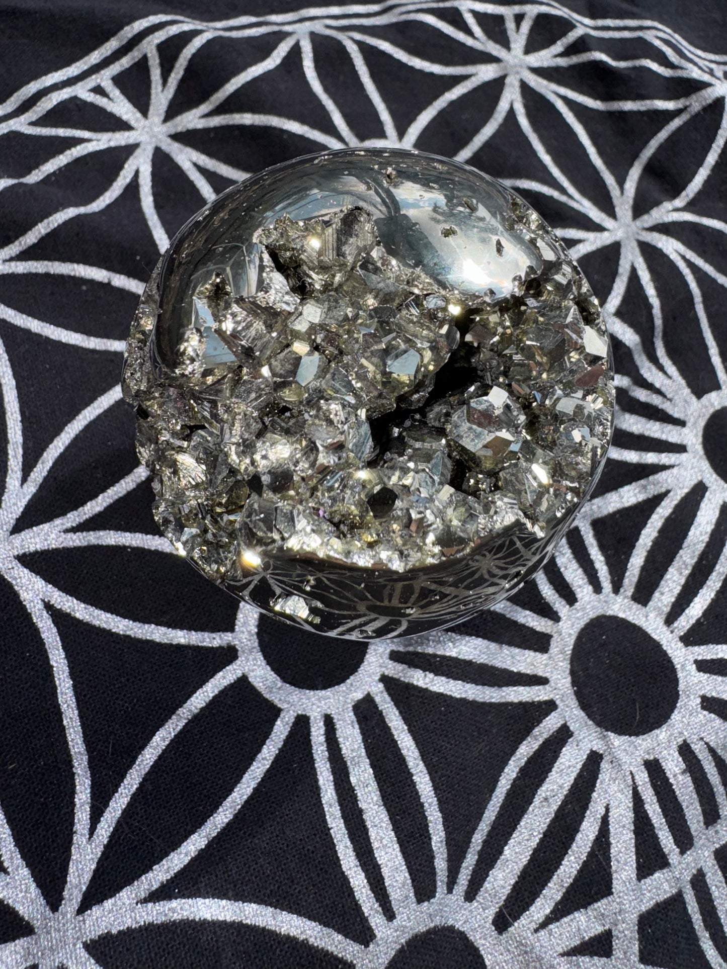 Large Pyrite Spheres