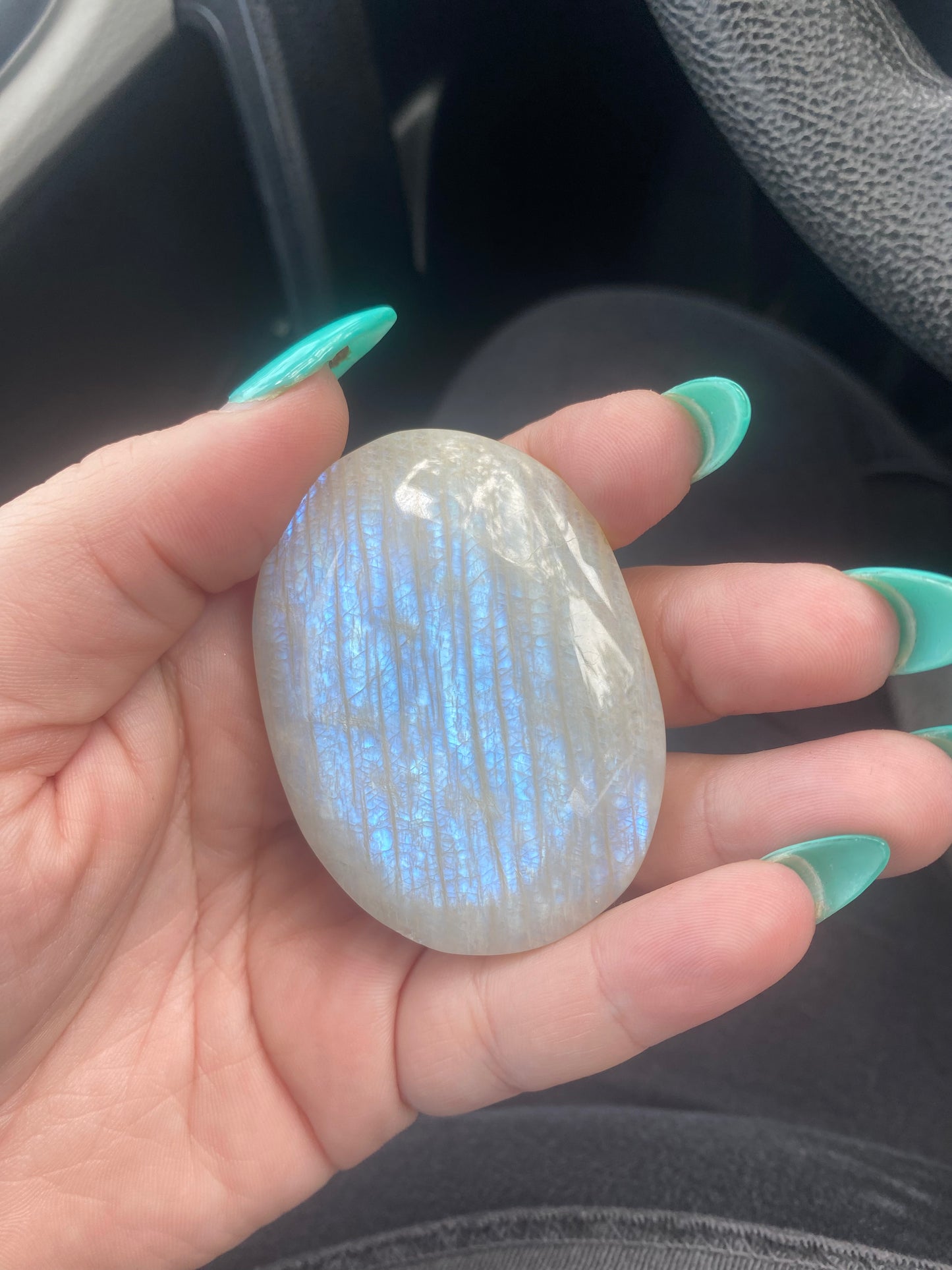 Moonstone Palm Stones-High Quality