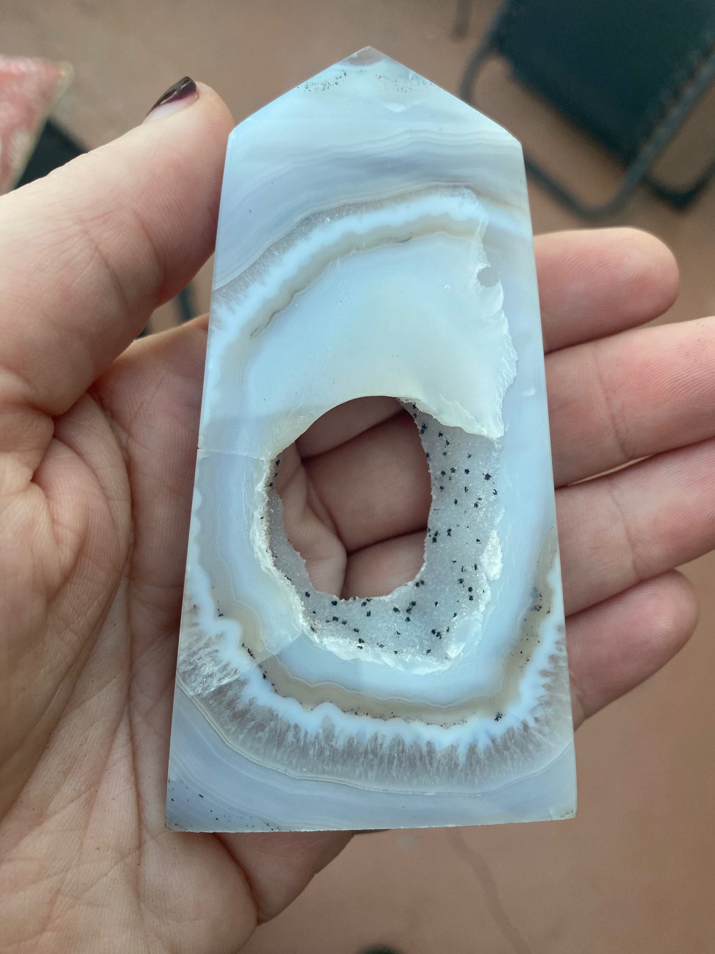 Druzy Agate Points