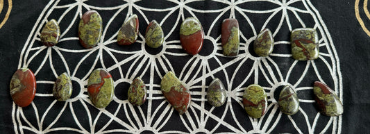Dragon Bloodstone/DragonBlood Jasper Cabochons