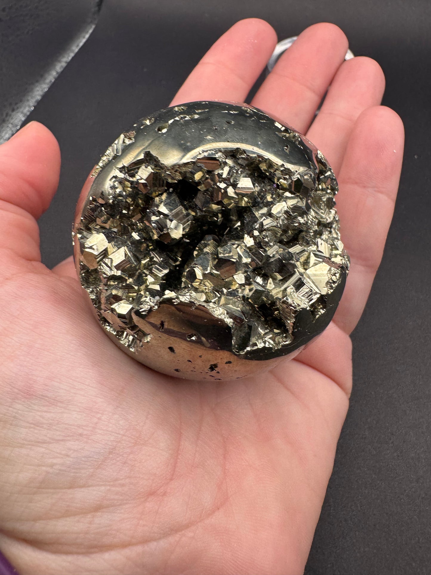 Large Pyrite Spheres
