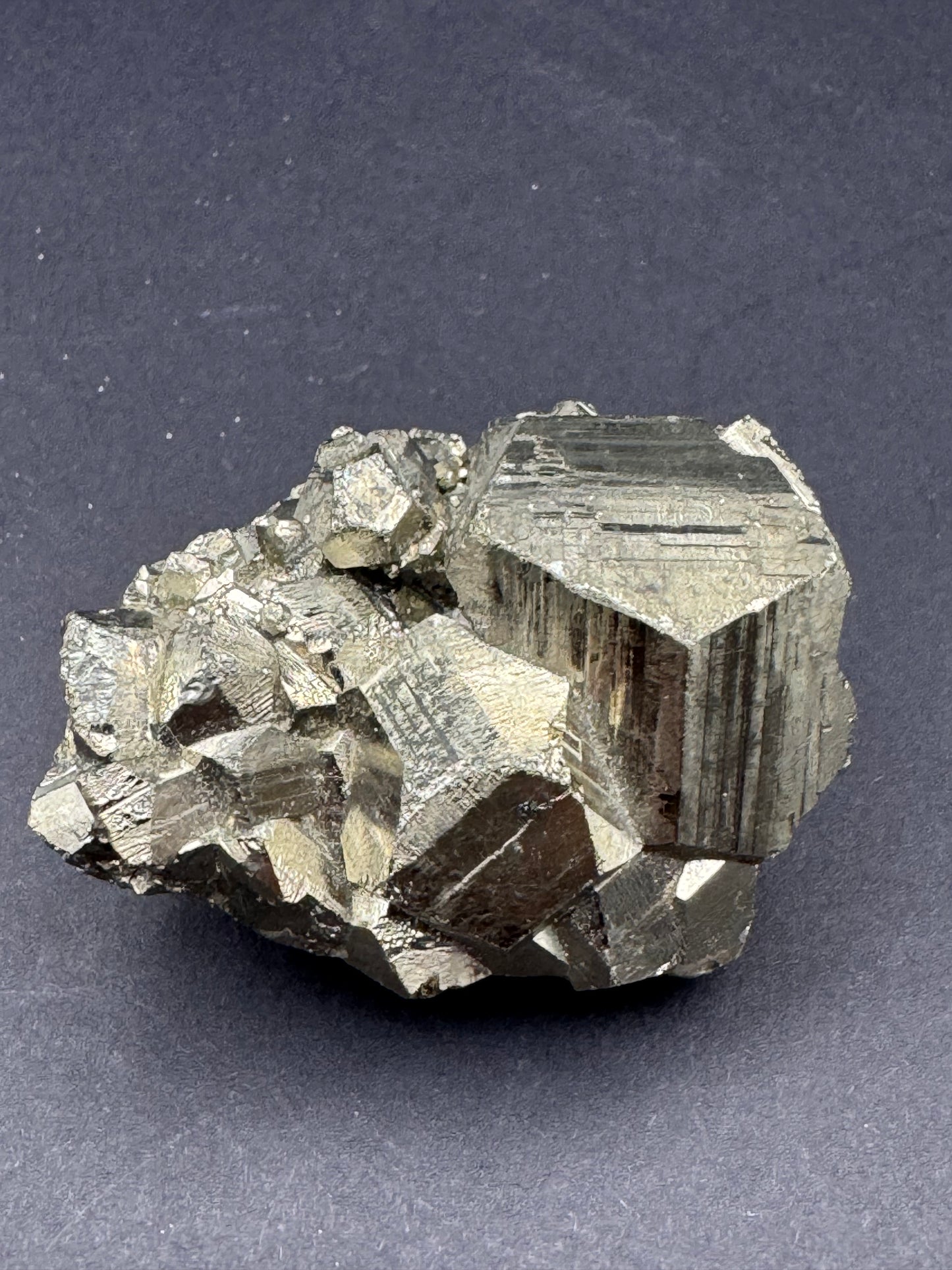 Pyrite Cubic Clusters