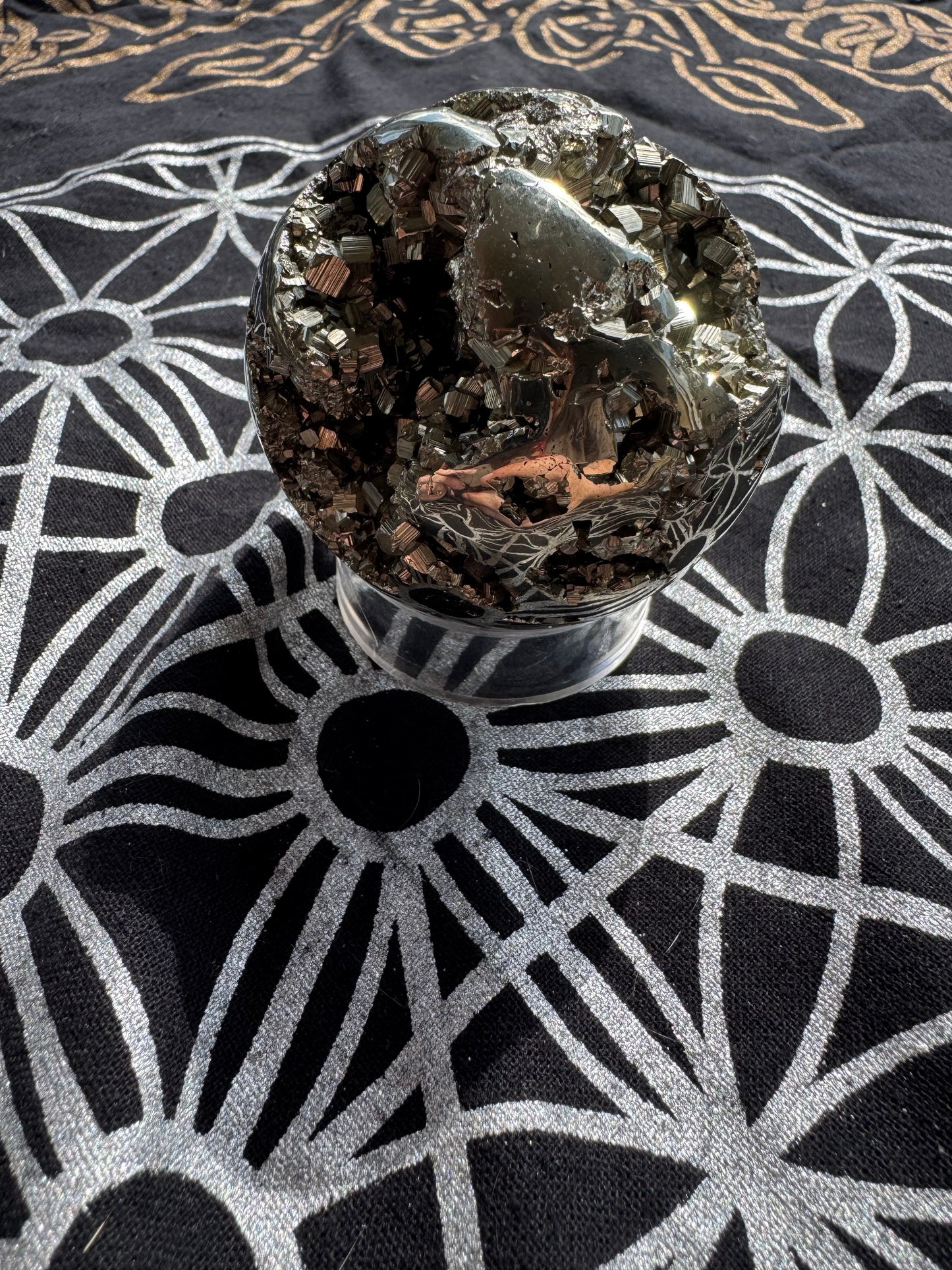 Large Pyrite Spheres