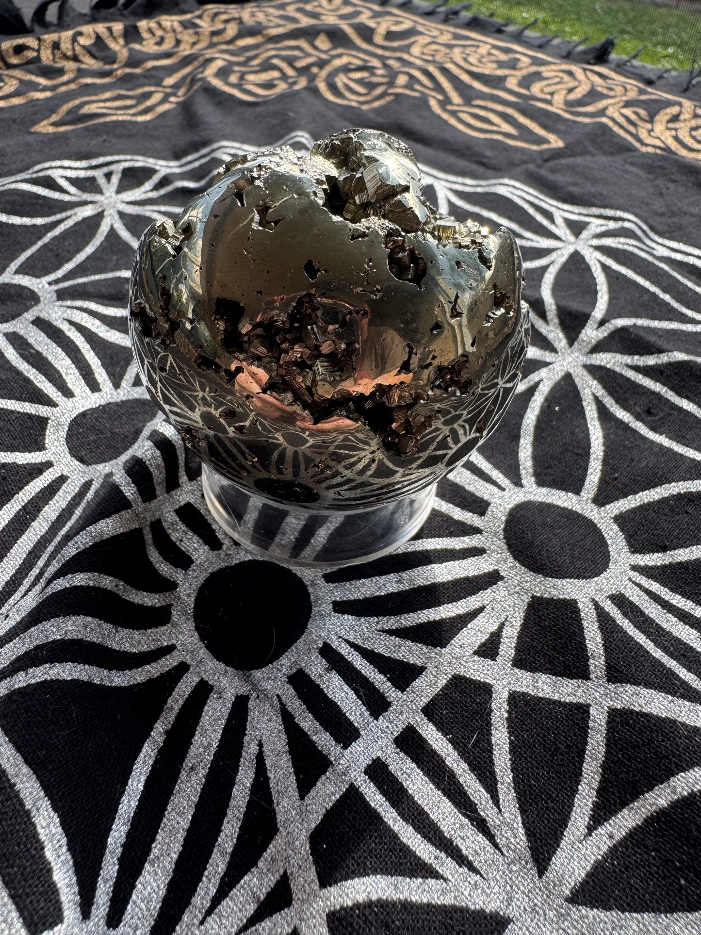 Large Pyrite Spheres