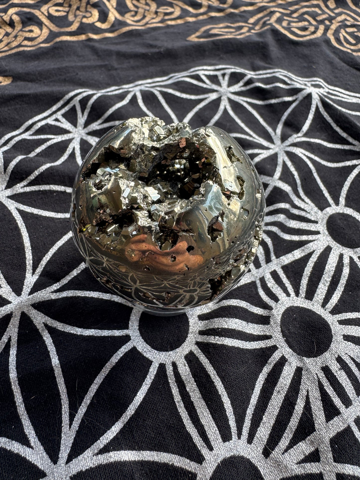 Large Pyrite Spheres